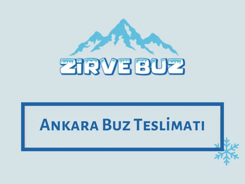 Ankara Buz Teslimatı