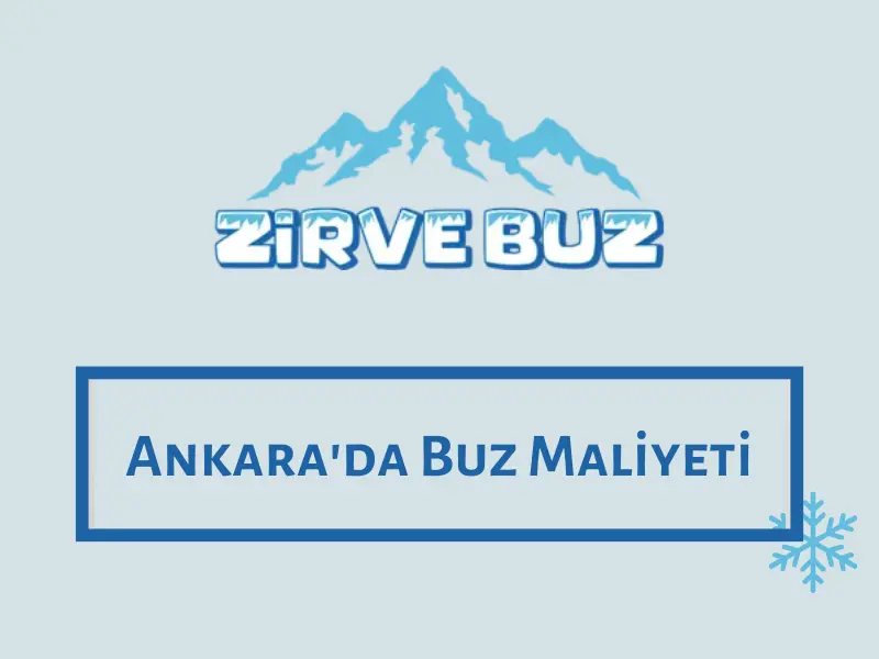 Ankara'da Buz Maliyeti
